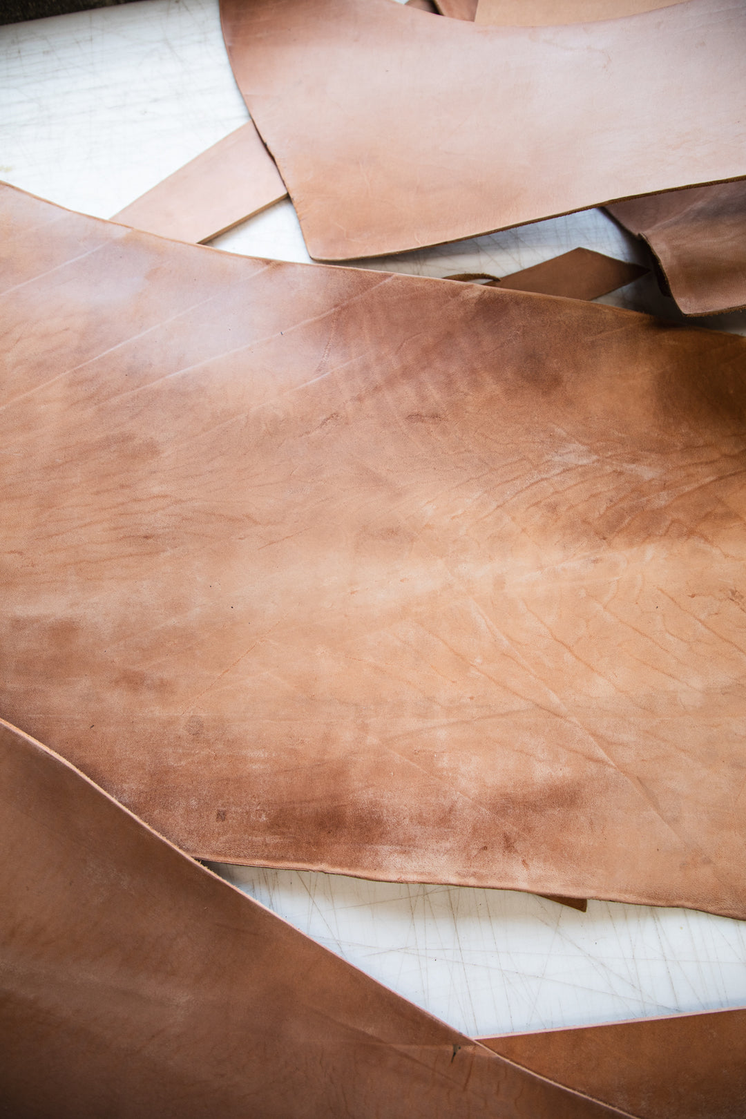 LIMITED RUN - Russet Horsehide Veg Tanned Belt No. 1509