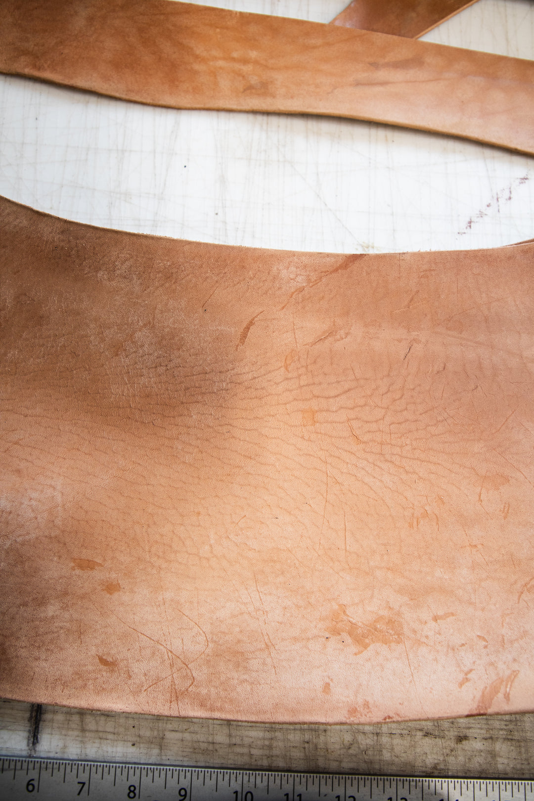 LIMITED RUN - Russet Horsehide Veg Tanned Belt No. 1509