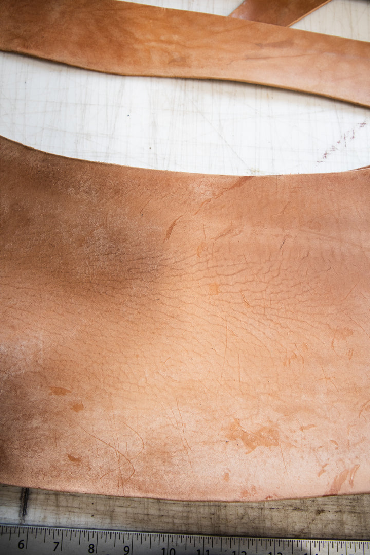 LIMITED RUN - Russet Horsehide Veg Tanned Belt No. 1509