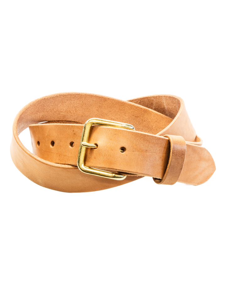 LIMITED RUN - Russet Horsehide Veg Tanned Belt No. 1509