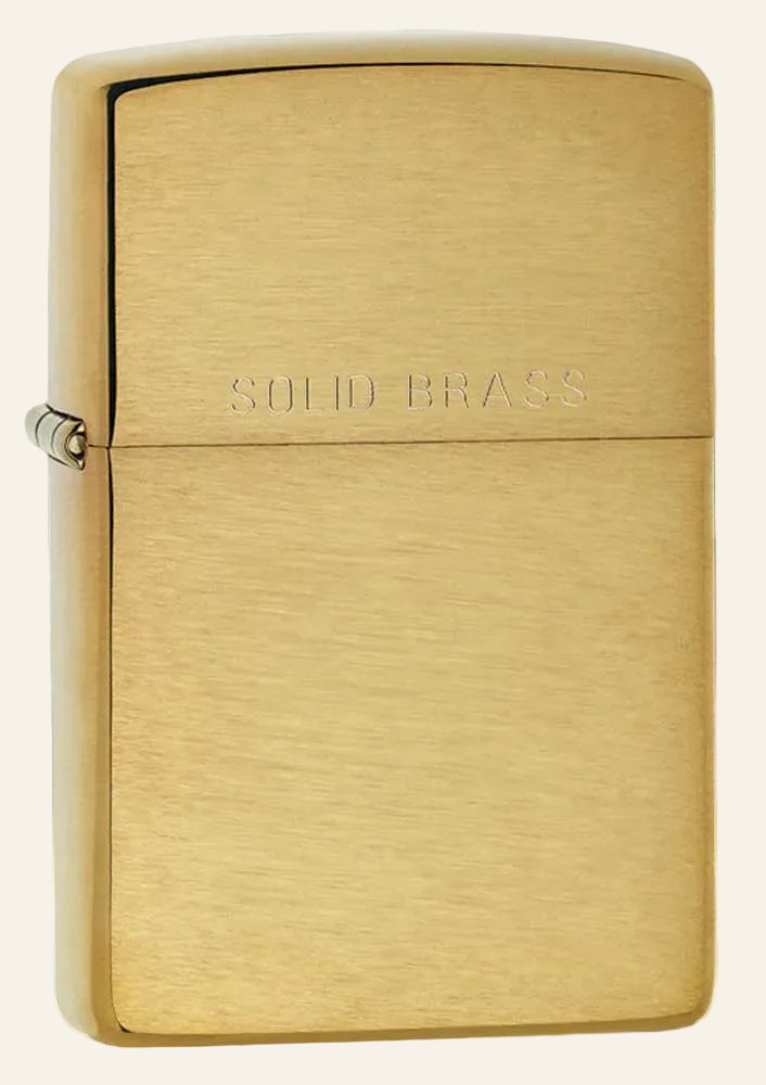 brass zippo lighter with closed lid
#color_brass