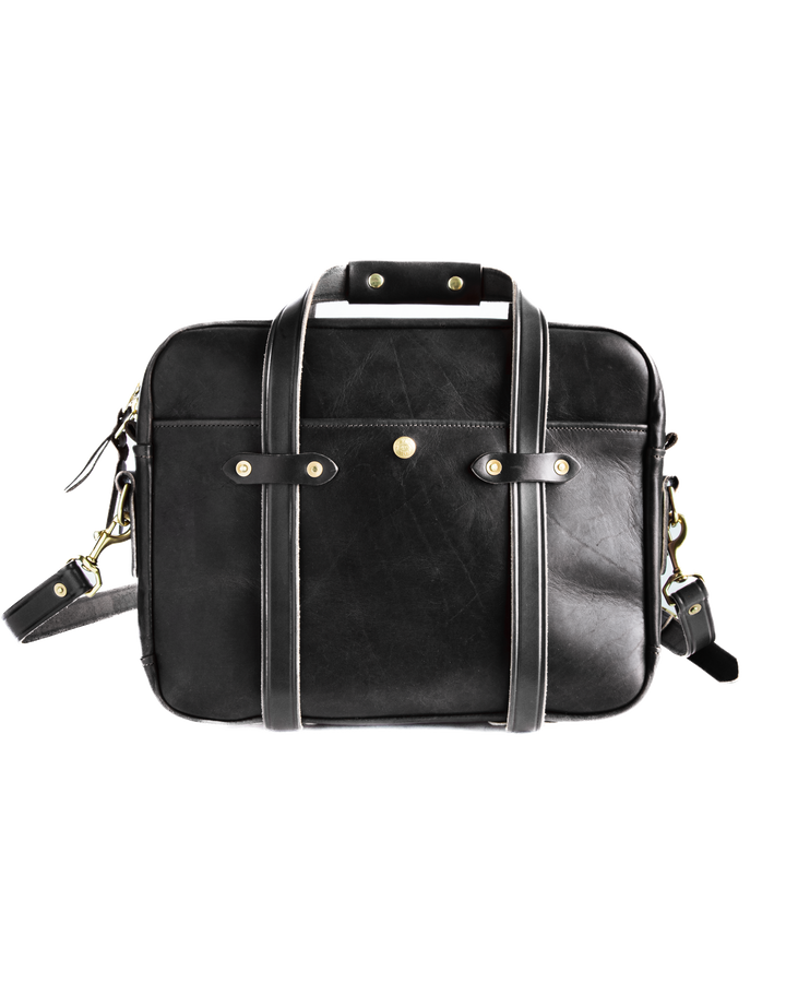 Briefcase Standard Black Back White Background #color_black