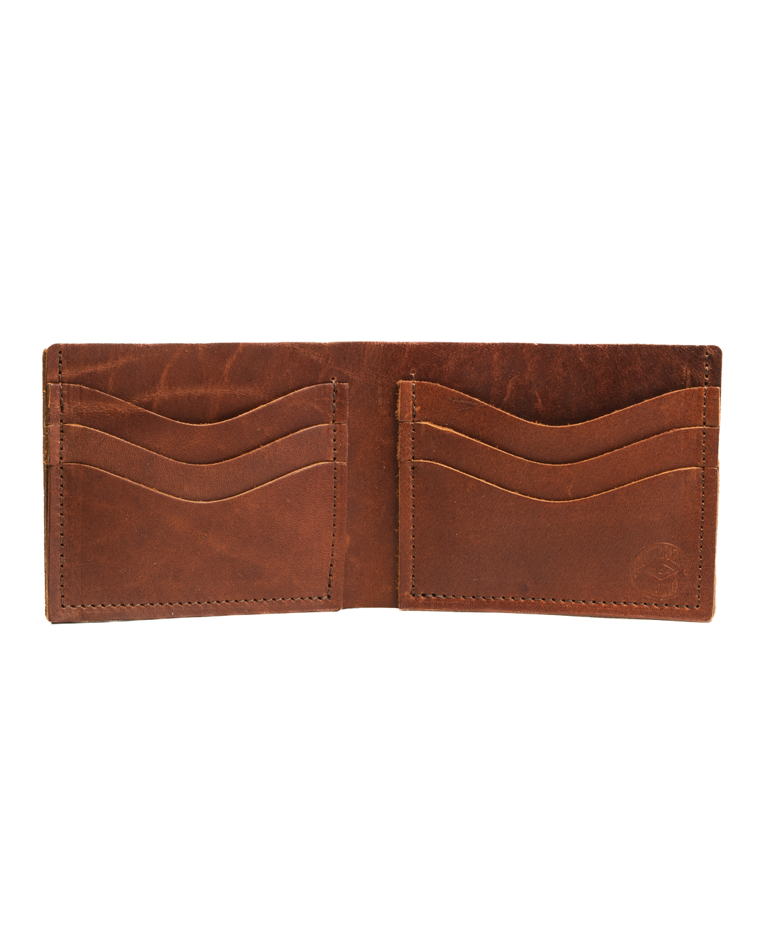 Essential 7 pocket bifold brown inside #_brown