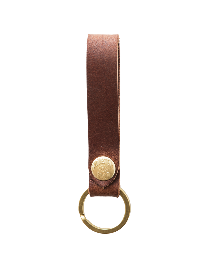 Standard Key Fob Brown Front #color_brown