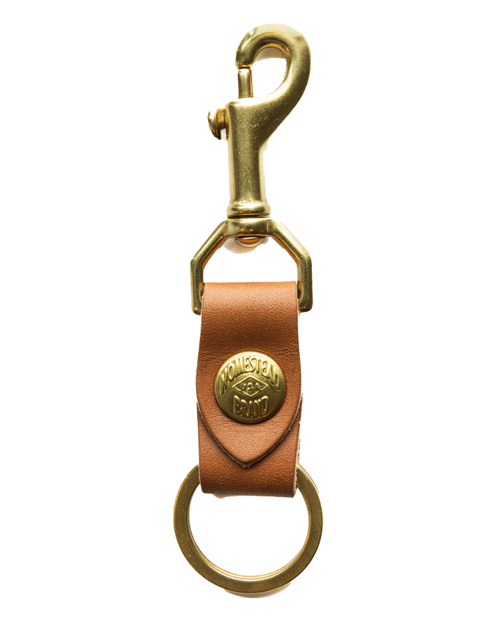 Utility Key Clip Bourbon front #color_bourbon