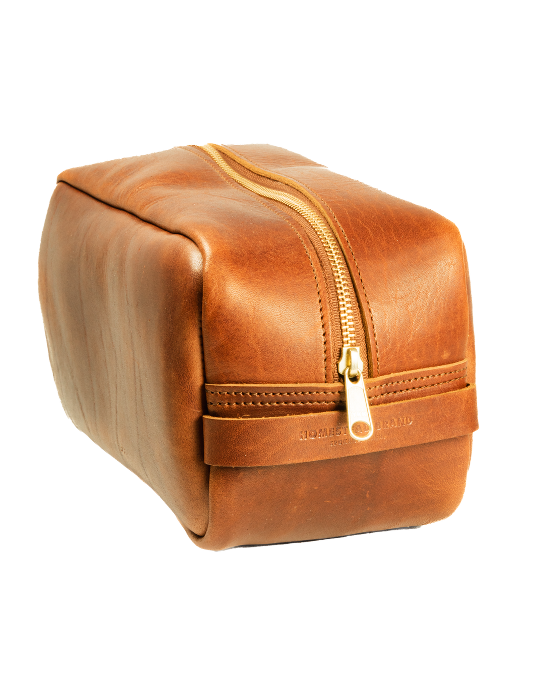 dopp kit bourbon side view #color_bourbon