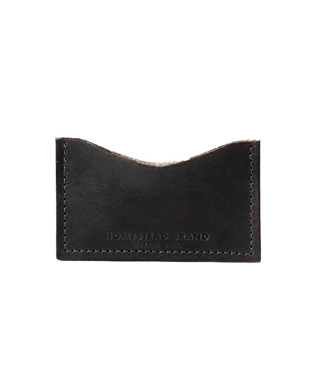 Black Card Wallet Front #color_black
